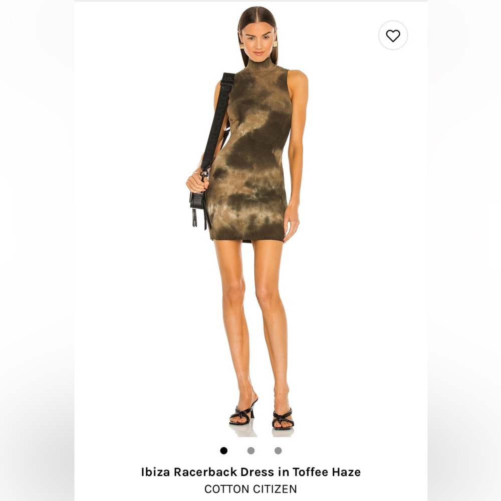 Cotton Citizen - Ibiza Racerback Dress in Toffee Haze